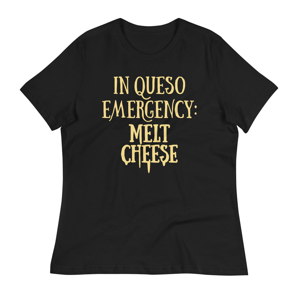 In Queso Emergency: Melt Cheese Women's Signature Tee Hoodie, Sweatshirt | PureTeeCo.com (Image 2)