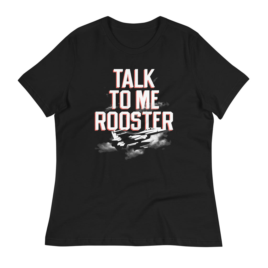 Talk To Me Rooster Women's Signature Tee Hoodie, Sweatshirt | PureTeeCo.com (Image 2)