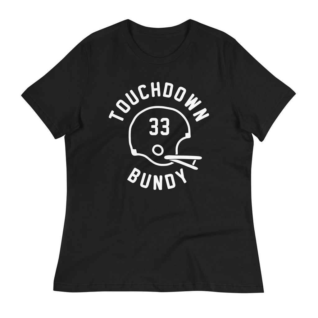 Touchdown Bundy Women's Signature Tee Hoodie, Sweatshirt | PureTeeCo.com (Image 2)