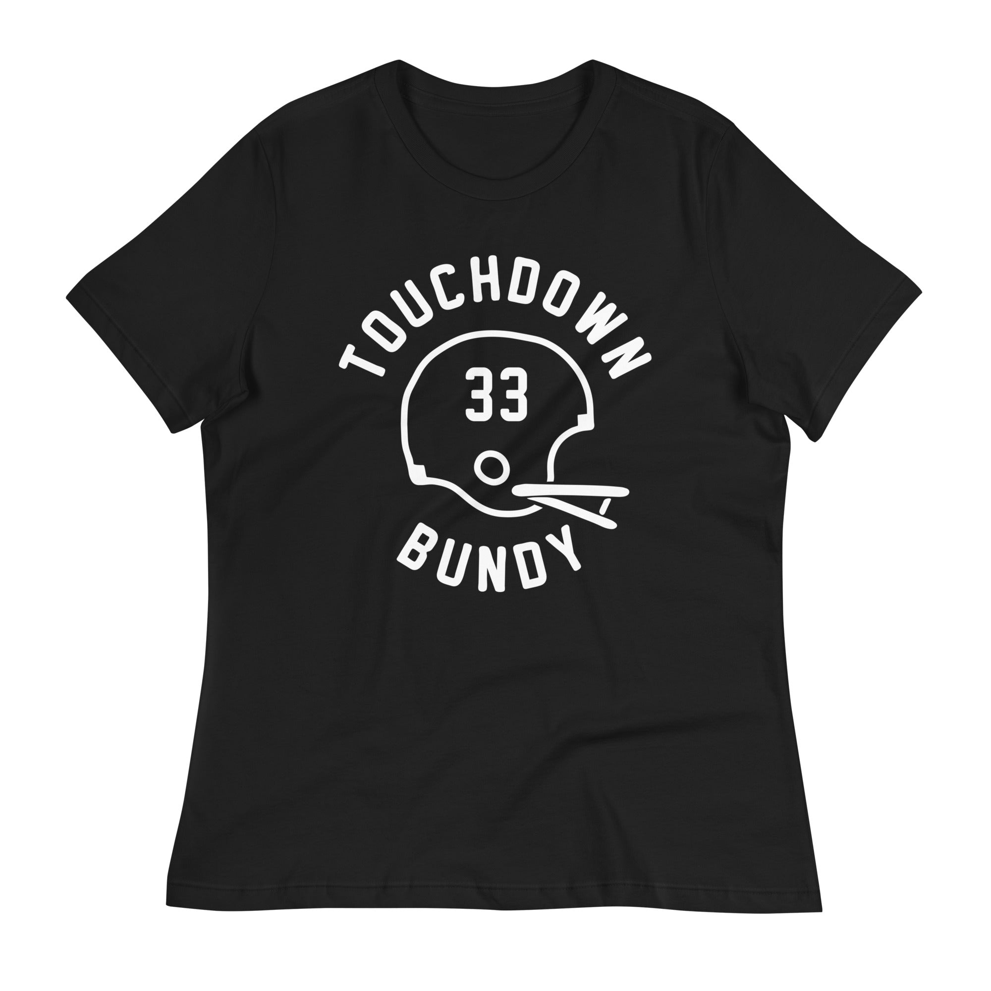 Touchdown Bundy Women's Signature Tee Hoodie, Sweatshirt | PureTeeCo.com (Image 2)