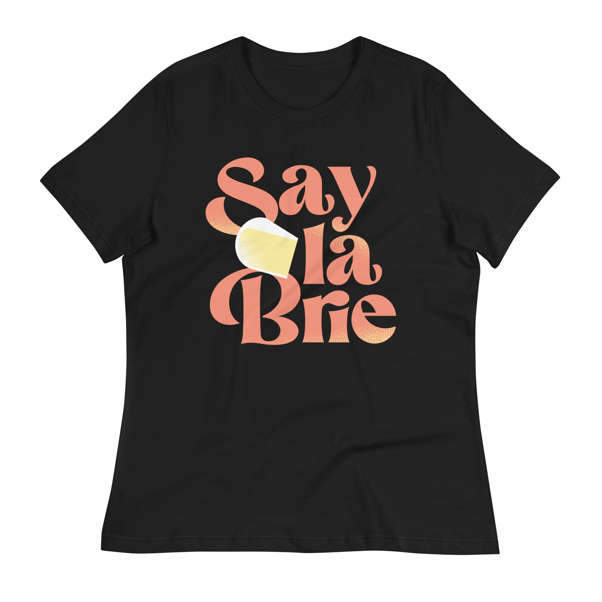 Say La Brie Women's Signature Tee Hoodie, Sweatshirt | PureTeeCo.com (Image 3)