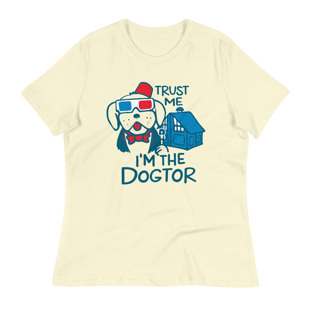 Trust Me, I'm The Dogtor Women's Signature Tee Hoodie, Sweatshirt | PureTeeCo.com (Image 5)