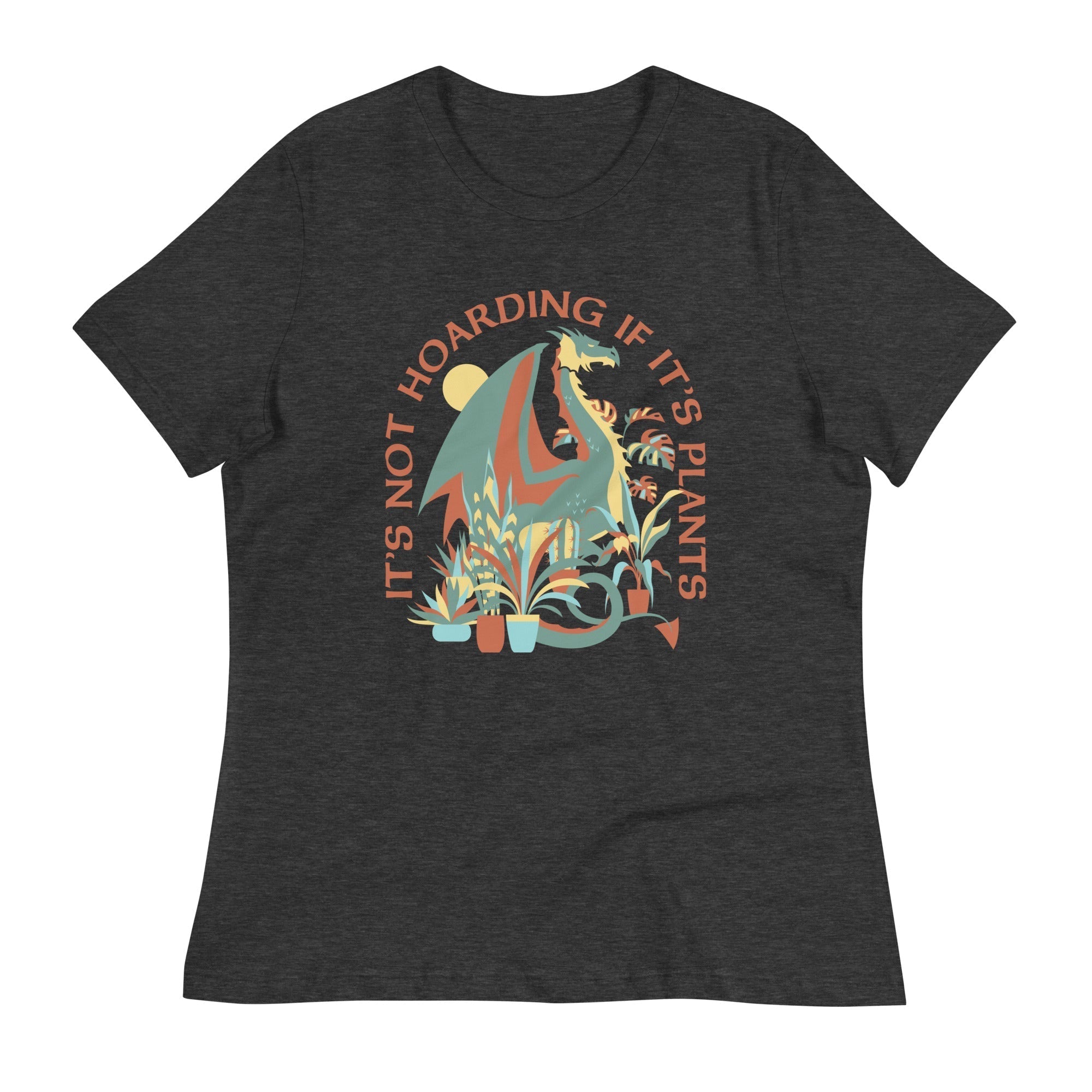 It's Not Hoarding If It's Plants Women's Signature Tee Hoodie, Sweatshirt | PureTeeCo.com (Image 3)