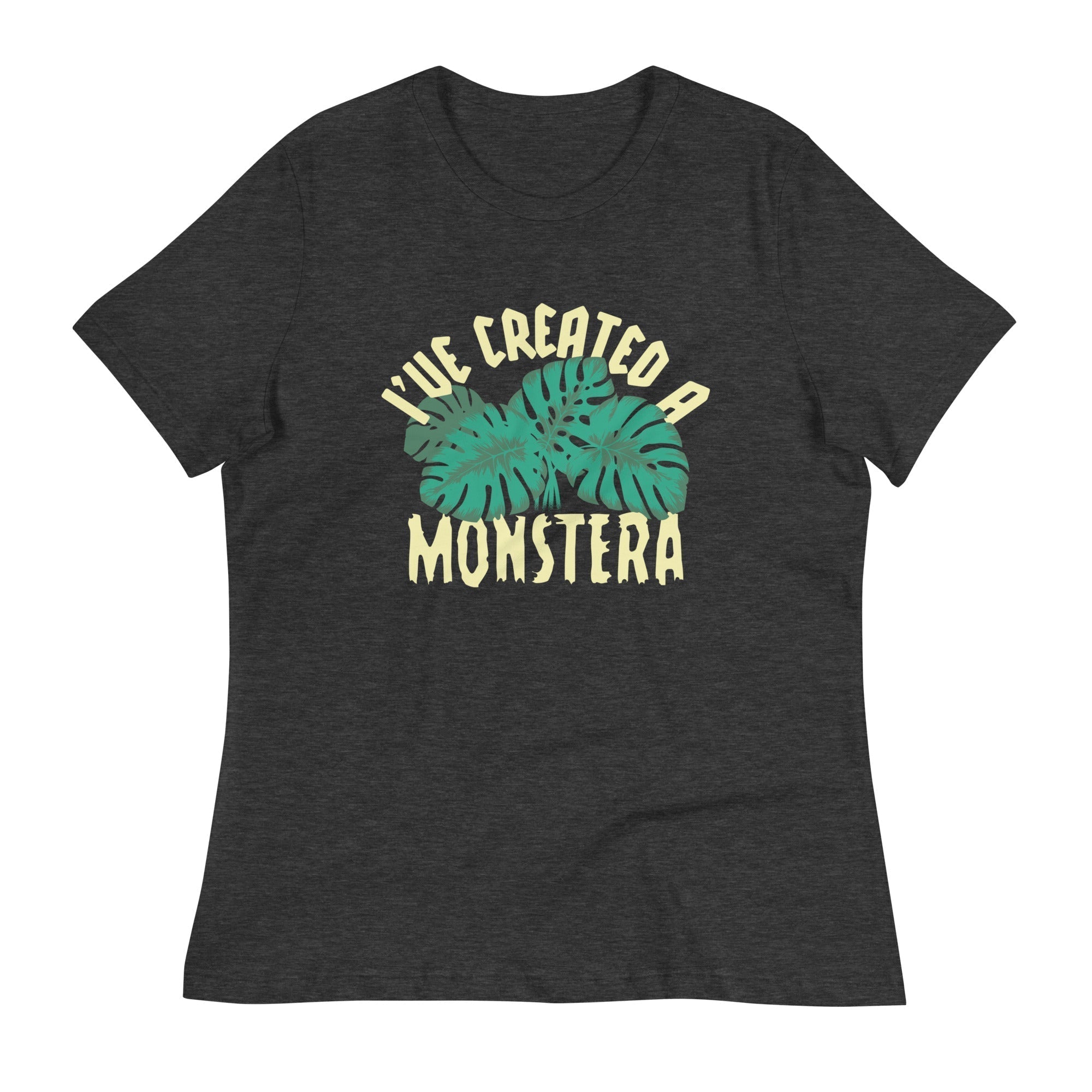 I've Created A Monstera Women's Signature Tee Hoodie, Sweatshirt | PureTeeCo.com (Image 3)