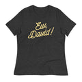 Ew, David! Women's Signature Tee Hoodie, Sweatshirt | PureTeeCo.com (Image 1)