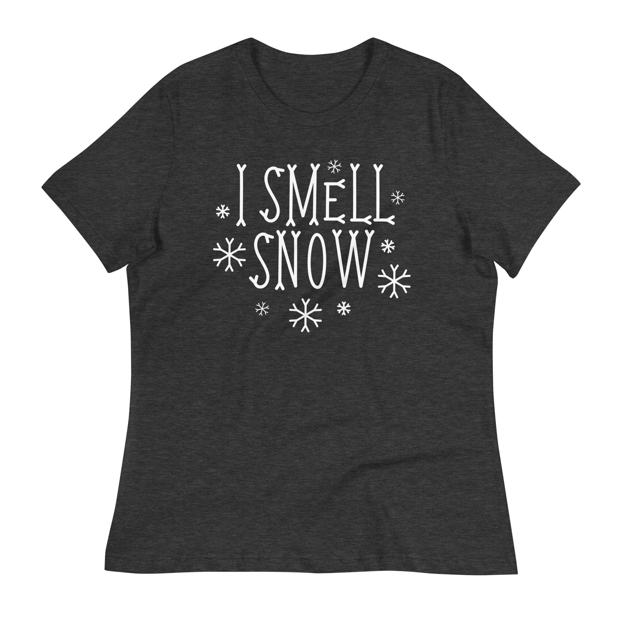 I Smell Snow Women's Signature Tee Hoodie, Sweatshirt | PureTeeCo.com (Image 2)