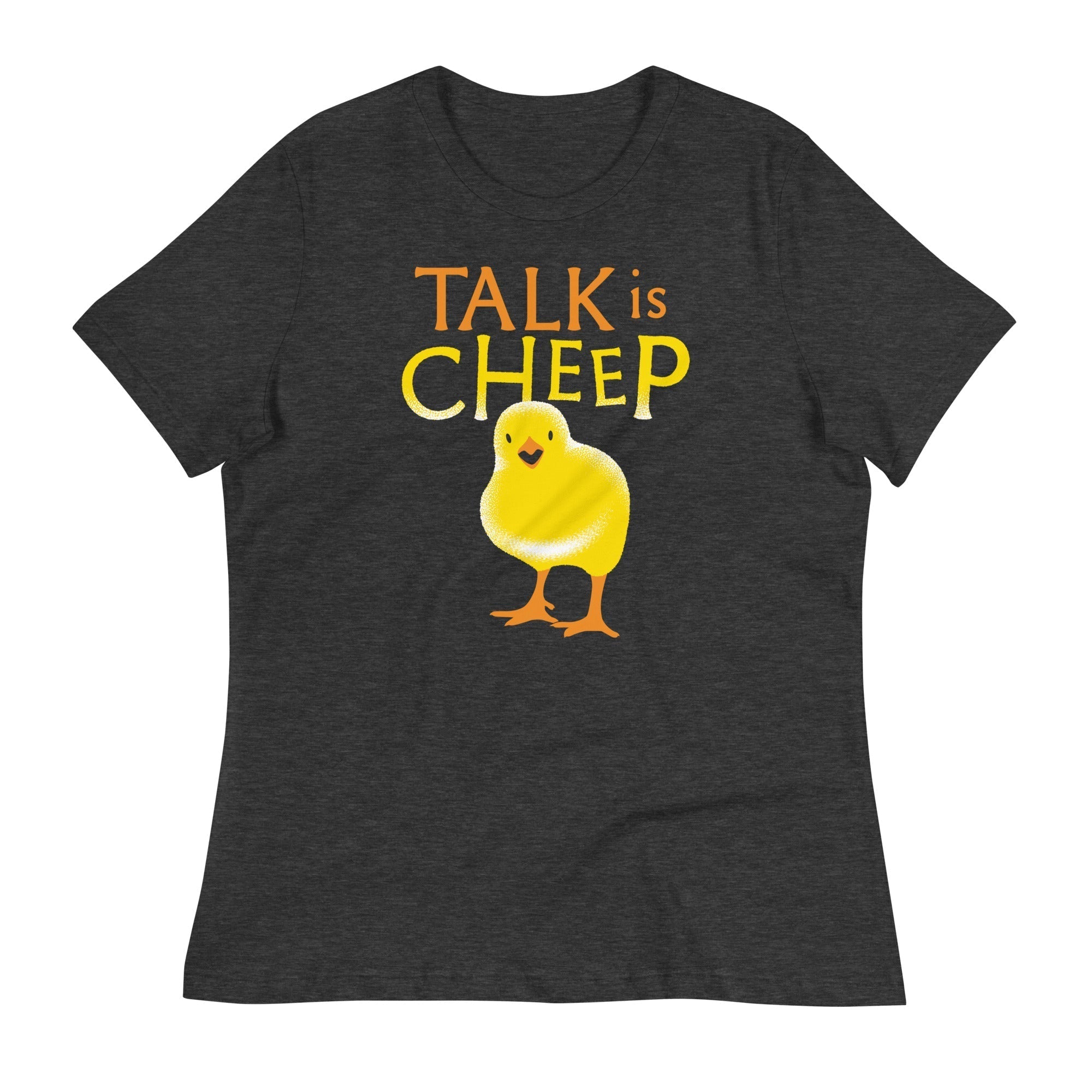 Talk Is Cheep Women's Signature Tee Hoodie, Sweatshirt | PureTeeCo.com (Image 3)