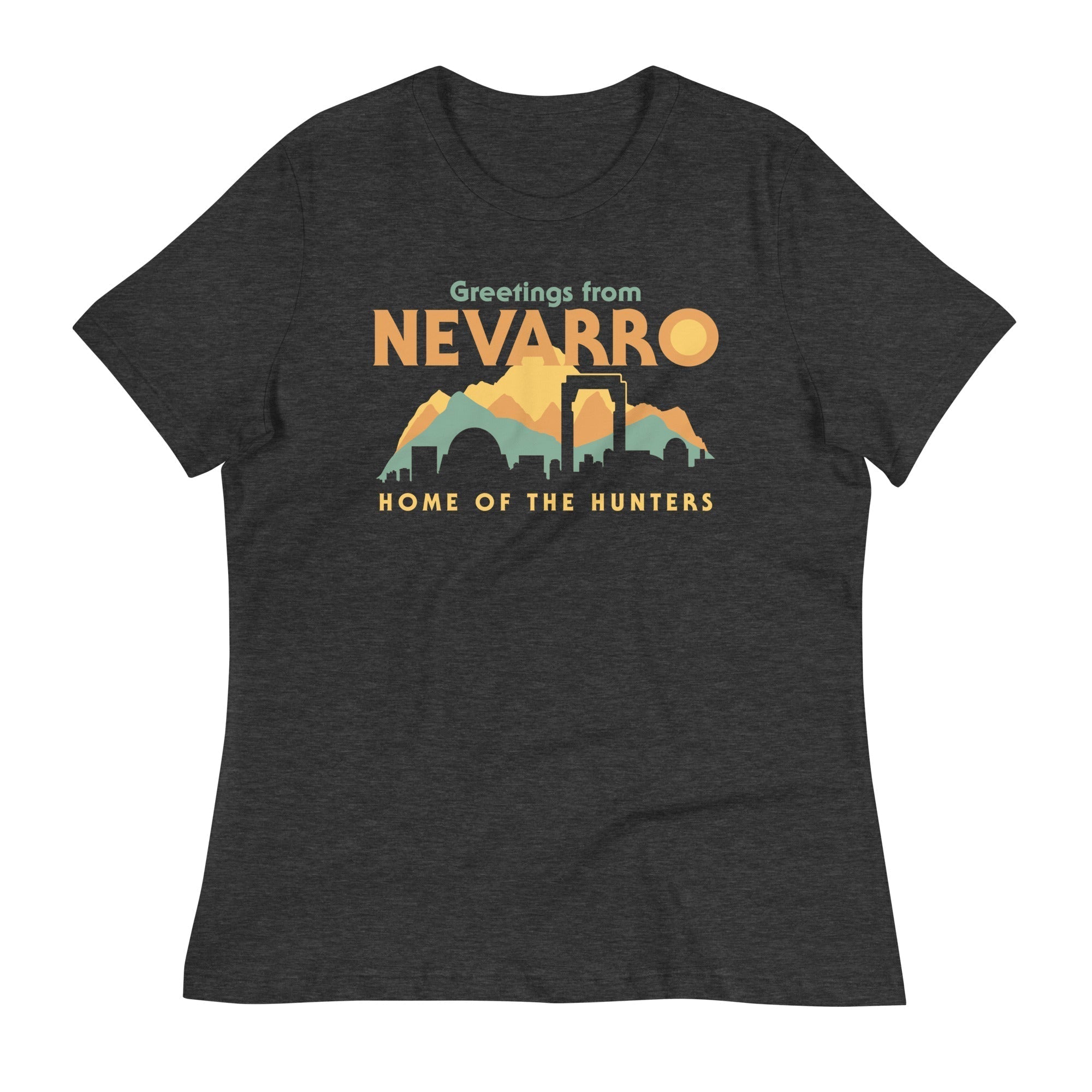 Greetings From Nevarro Women's Signature Tee Hoodie, Sweatshirt | PureTeeCo.com (Image 1)