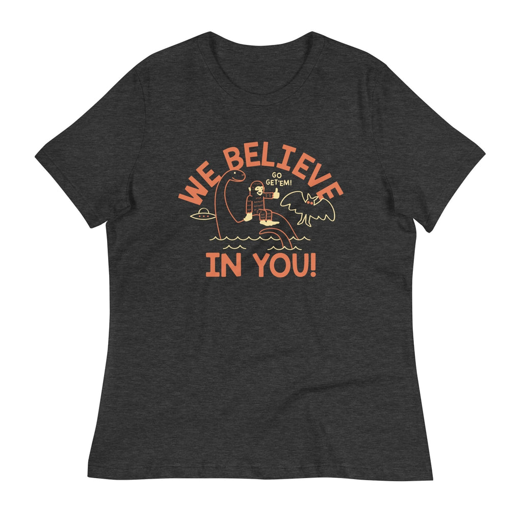 We Believe In You Women's Signature Tee Hoodie, Sweatshirt | PureTeeCo.com (Image 3)