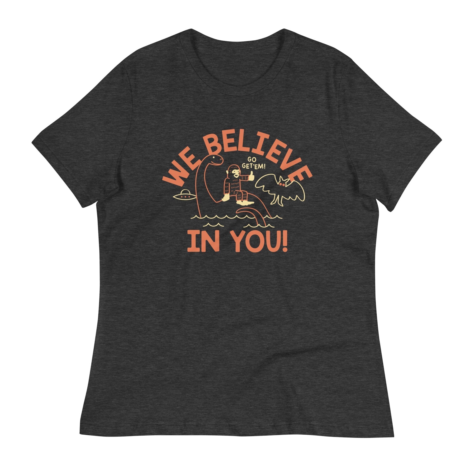 We Believe In You Women's Signature Tee Hoodie, Sweatshirt | PureTeeCo.com (Image 3)