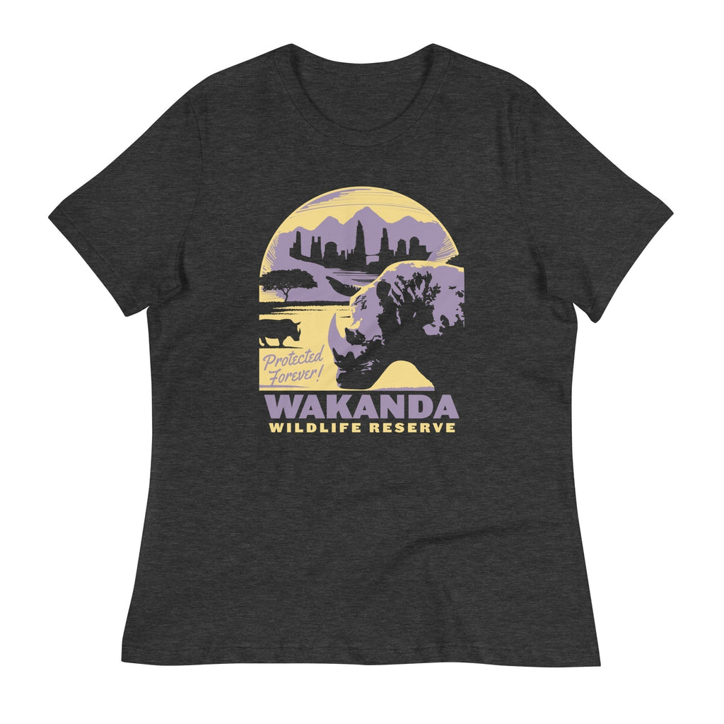 Wakanda Wildlife Reserve Women's Signature Tee Hoodie, Sweatshirt | PureTeeCo.com (Image 3)