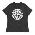I've Got Enough On My Plate Women's Signature Tee Hoodie, Sweatshirt | PureTeeCo.com (Image 1)