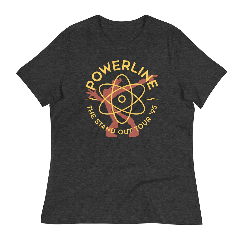 Powerline Women's Signature Tee Hoodie, Sweatshirt | PureTeeCo.com (Image 3)