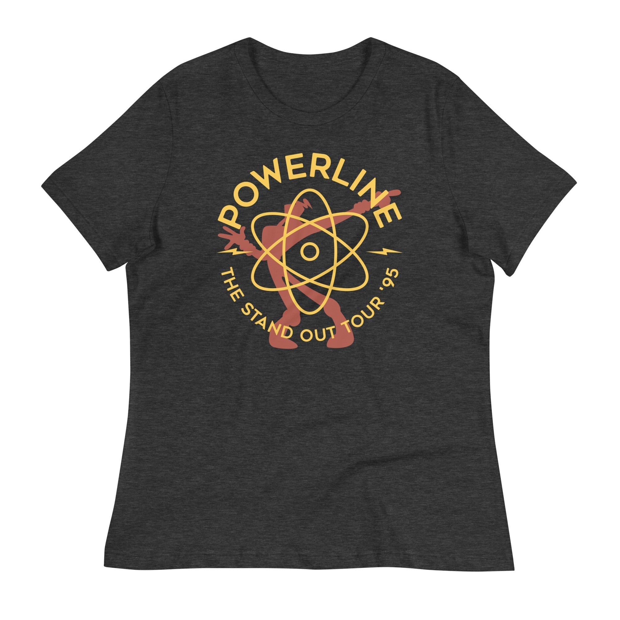Powerline Women's Signature Tee Hoodie, Sweatshirt | PureTeeCo.com (Image 3)