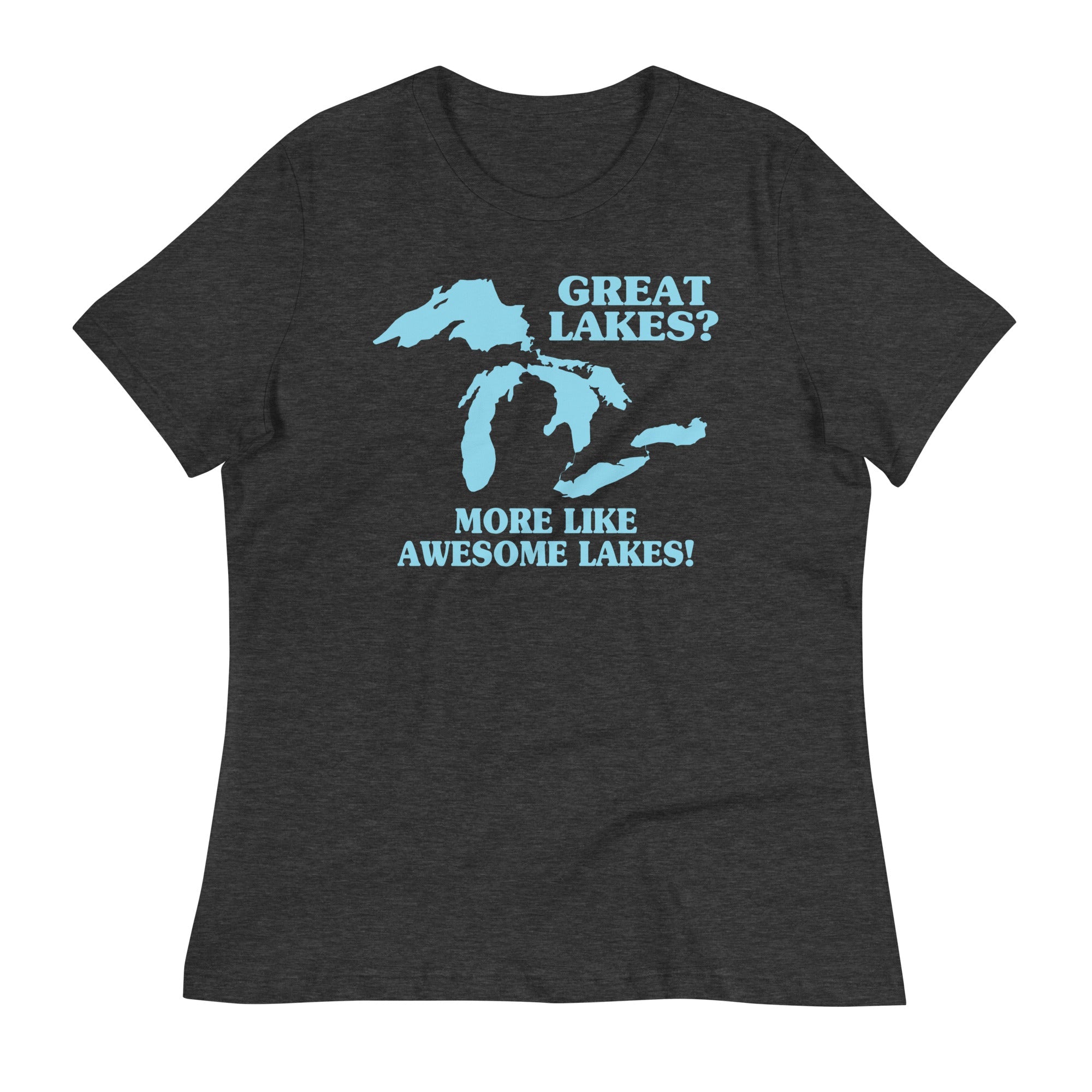 Great Lakes? Women's Signature Tee Hoodie, Sweatshirt | PureTeeCo.com (Image 3)