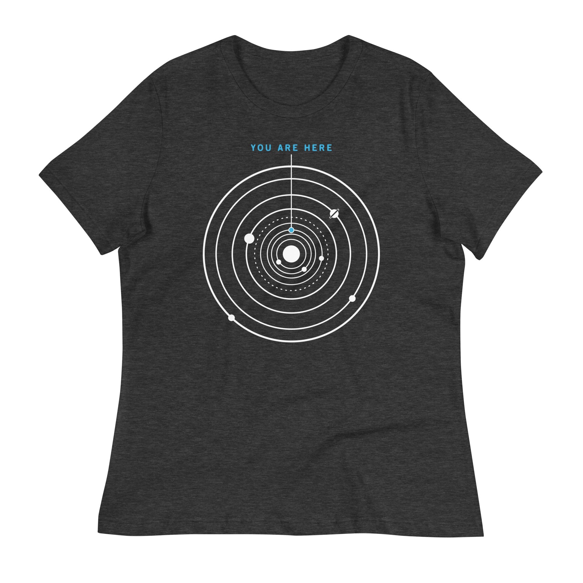 You Are Here Women's Signature Tee Hoodie, Sweatshirt | PureTeeCo.com (Image 3)