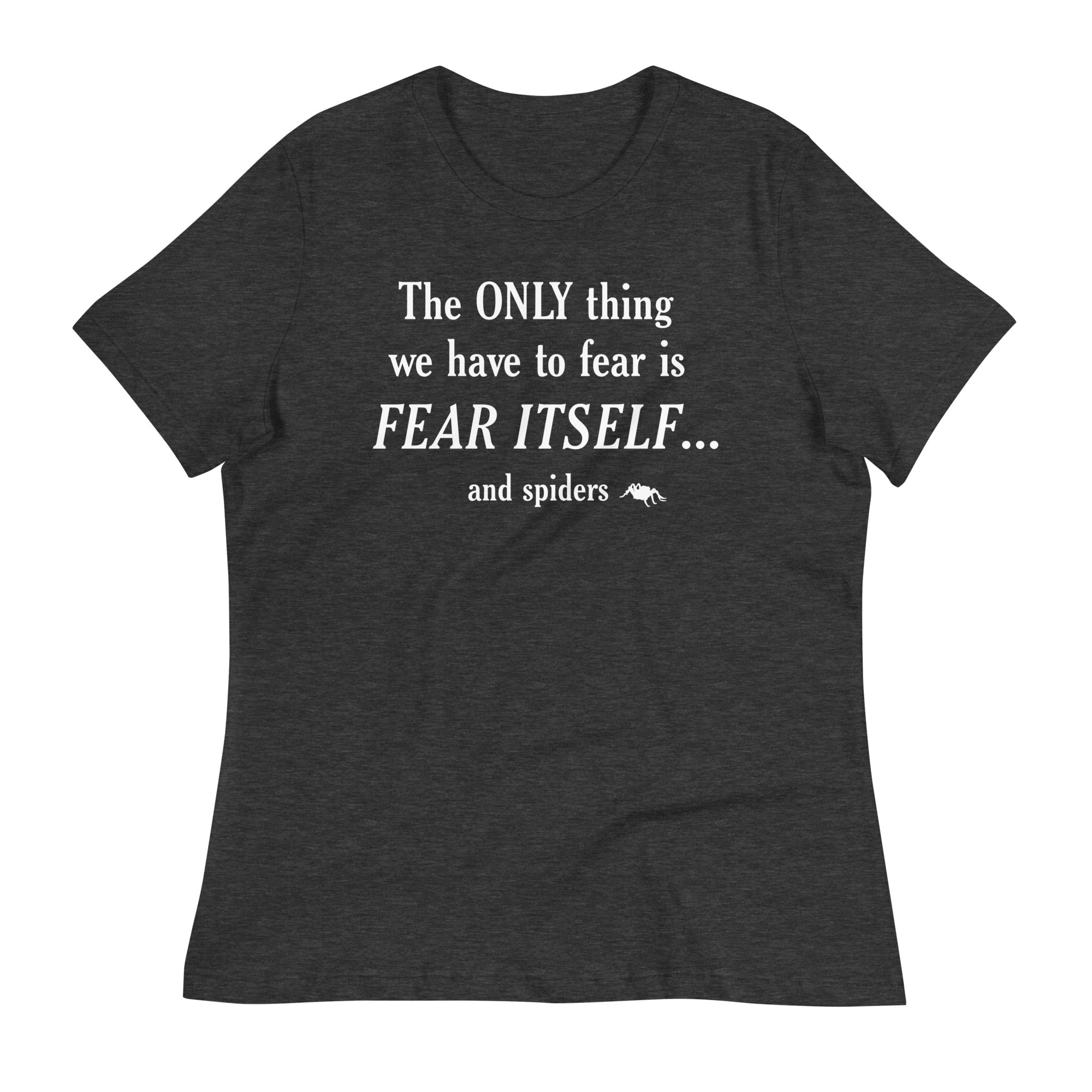 The Only Thing We Have To Fear Women's Signature Tee Hoodie, Sweatshirt | PureTeeCo.com (Image 3)