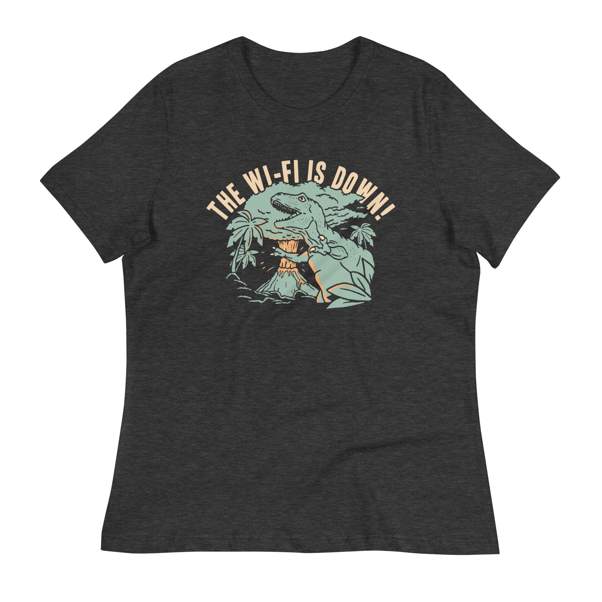 The Wi-Fi Is Down! Women's Signature Tee Hoodie, Sweatshirt | PureTeeCo.com (Image 3)