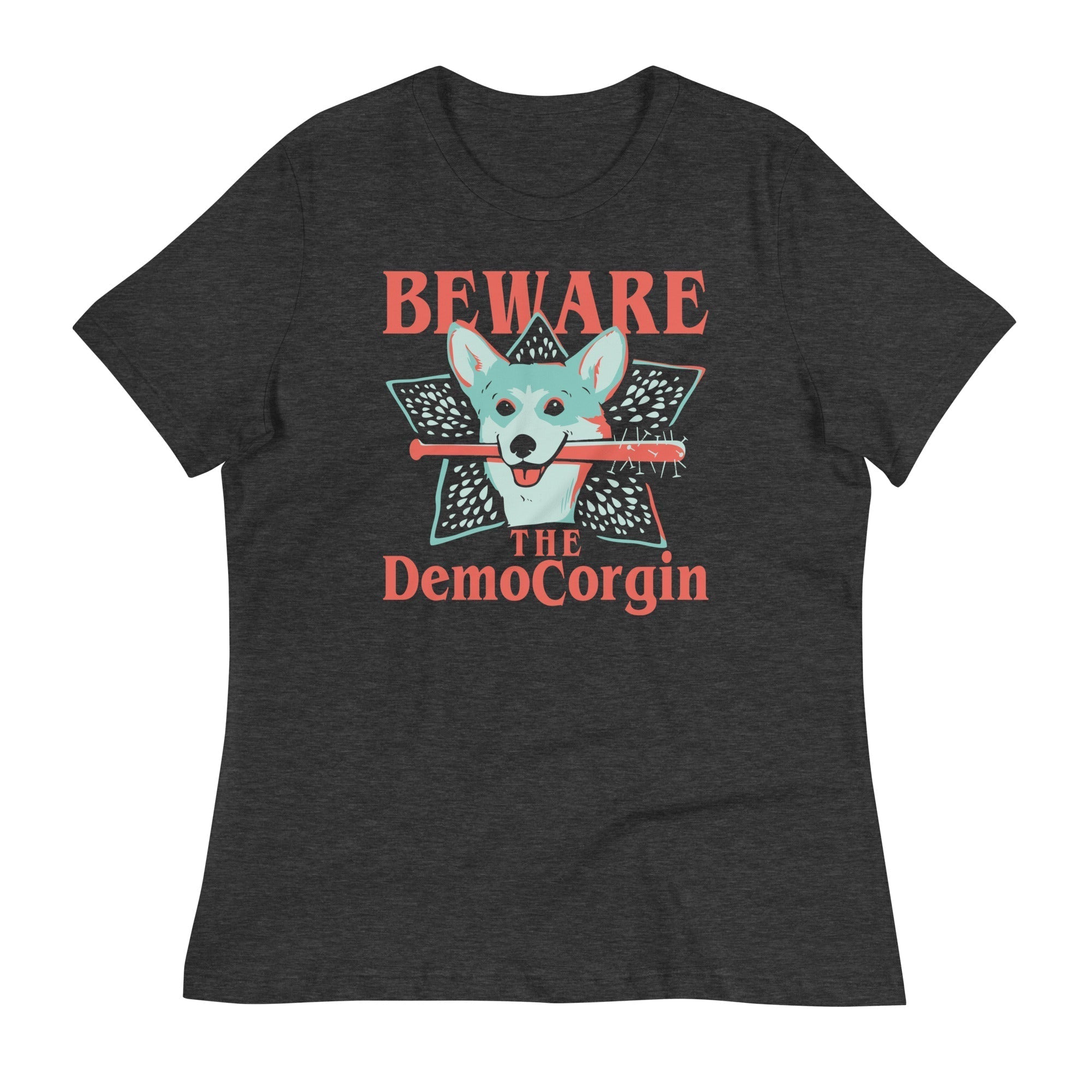 The DemoCorgin Women's Signature Tee Hoodie, Sweatshirt | PureTeeCo.com (Image 3)