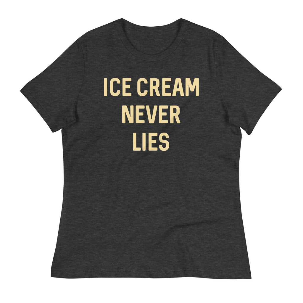 Ice Cream Never Lies Women's Signature Tee Hoodie, Sweatshirt | PureTeeCo.com (Image 3)