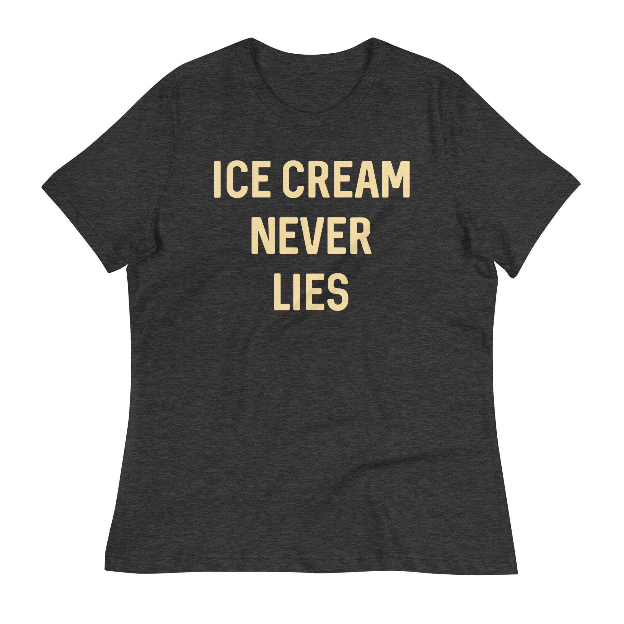 Ice Cream Never Lies Women's Signature Tee Hoodie, Sweatshirt | PureTeeCo.com (Image 3)