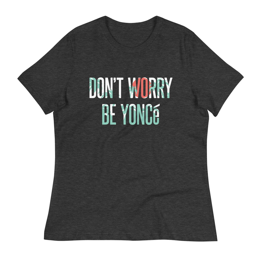 Don't Worry Be Yonce Women's Signature Tee Hoodie, Sweatshirt | PureTeeCo.com (Image 3)