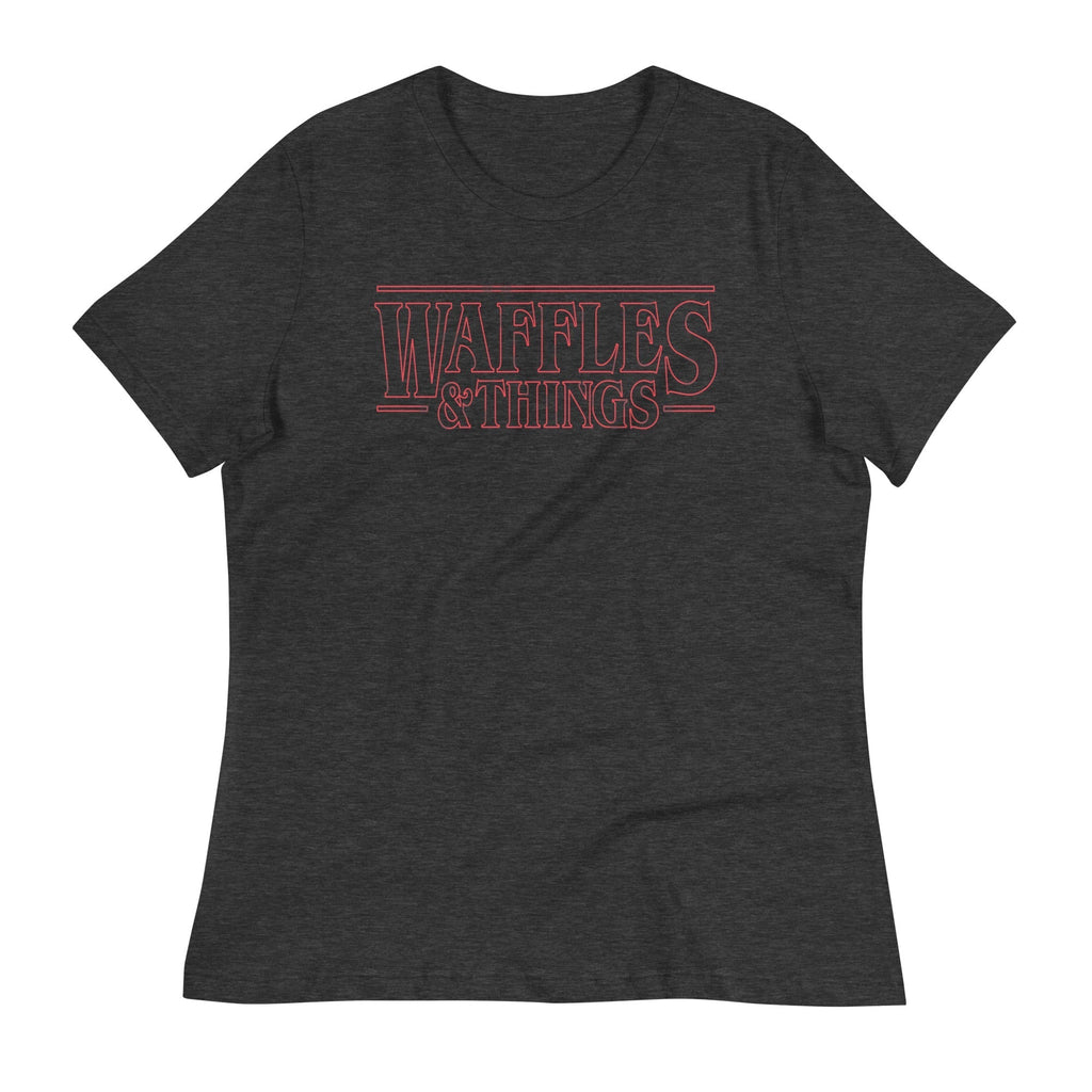 Waffles & Things Women's Signature Tee Hoodie, Sweatshirt | PureTeeCo.com (Image 3)