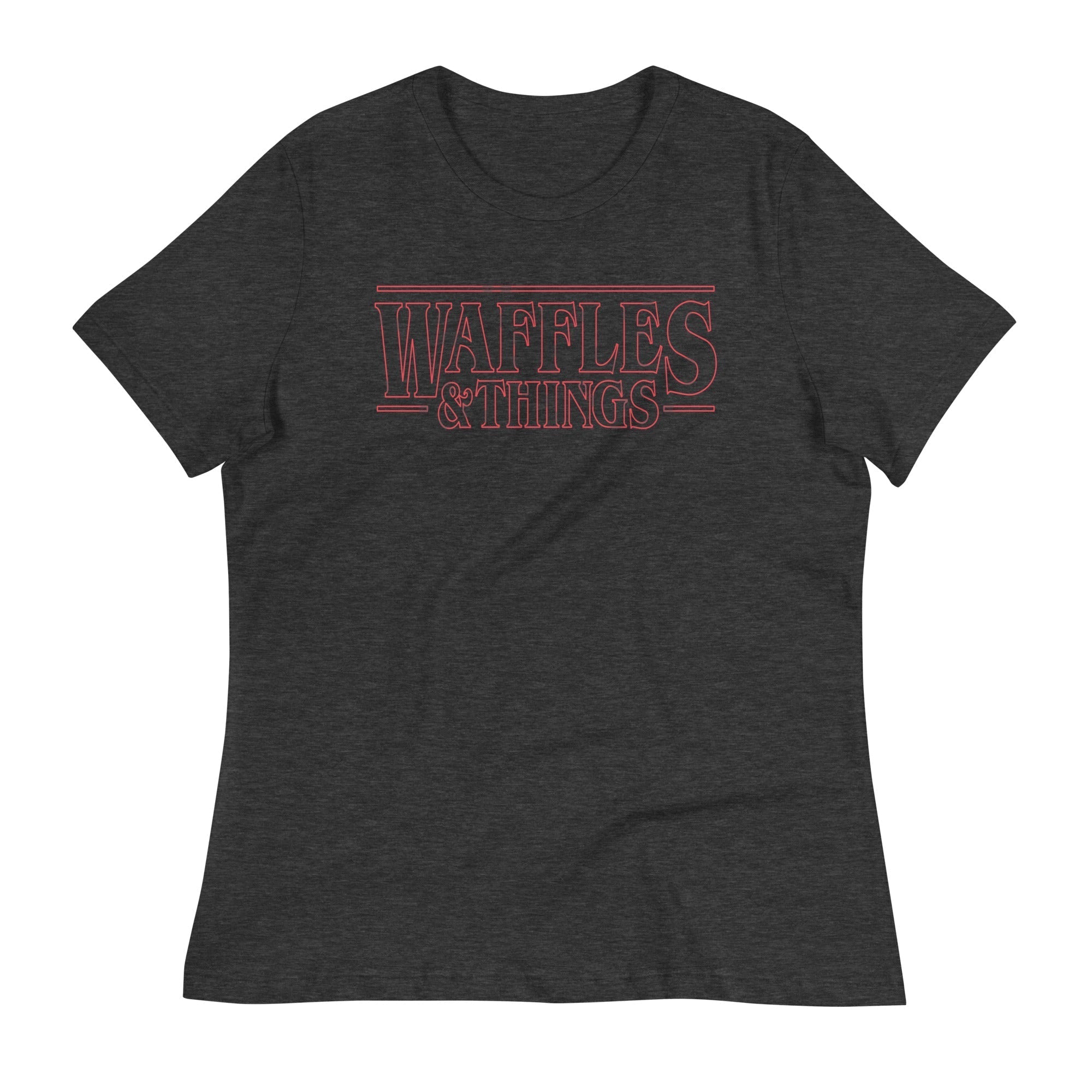 Waffles & Things Women's Signature Tee Hoodie, Sweatshirt | PureTeeCo.com (Image 3)