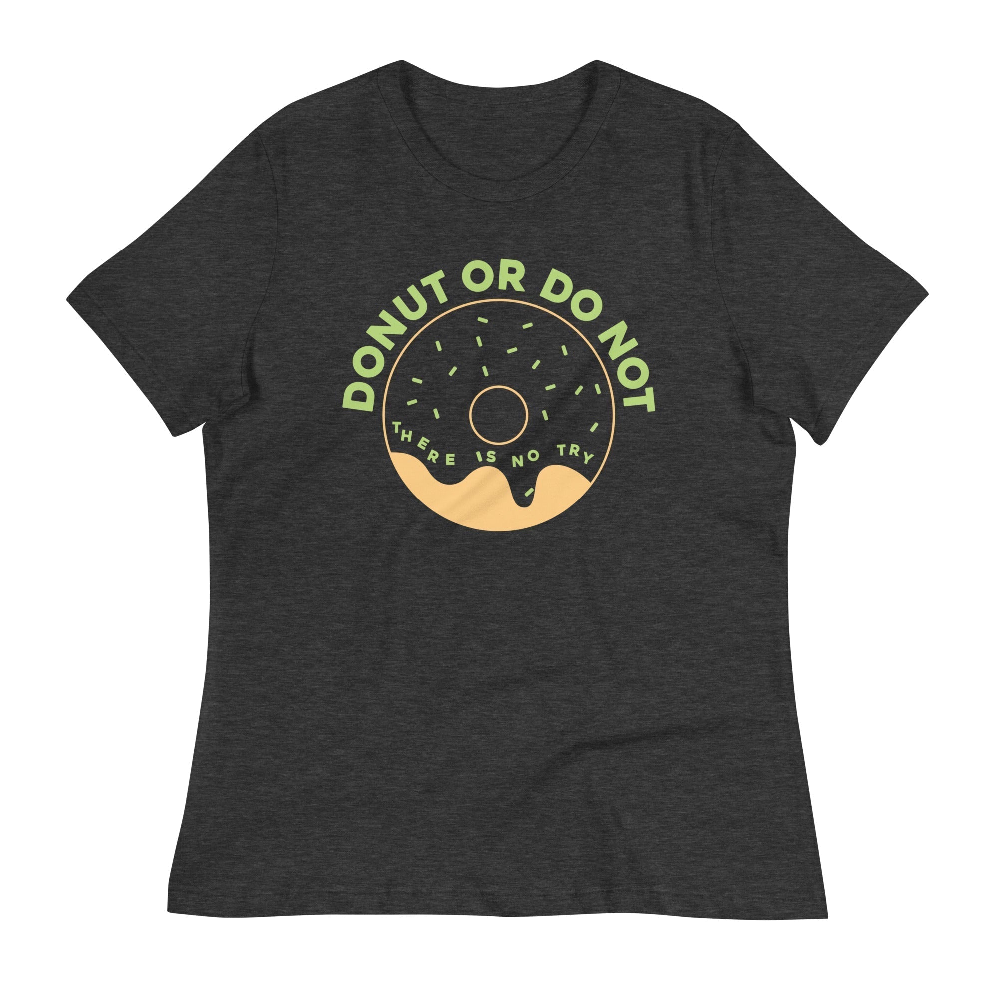 Donut Or Do Not Women's Signature Tee Hoodie, Sweatshirt | PureTeeCo.com (Image 3)