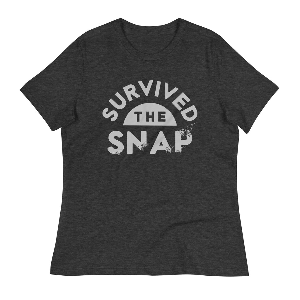 Survived The Snap Women's Signature Tee Hoodie, Sweatshirt | PureTeeCo.com (Image 2)