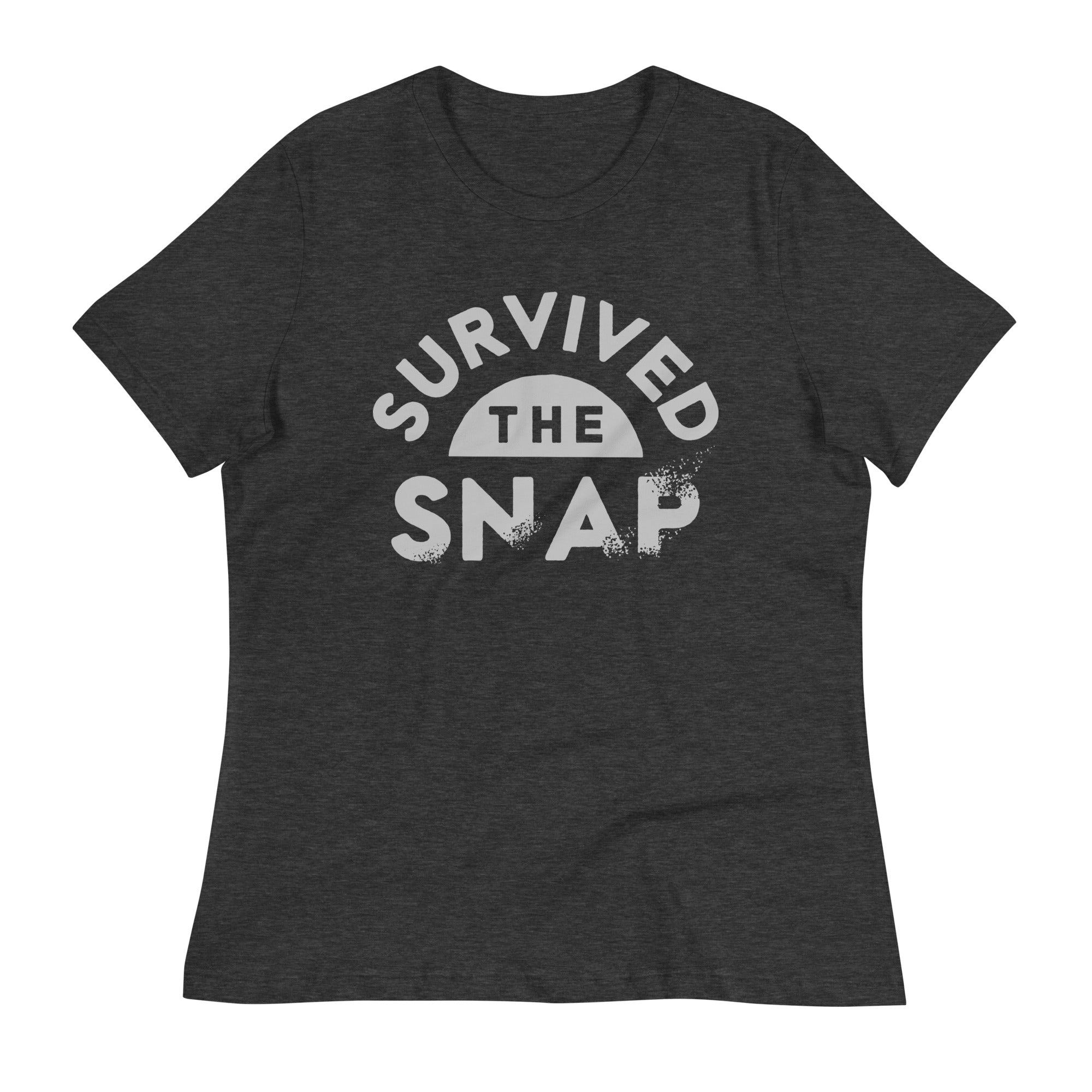 Survived The Snap Women's Signature Tee Hoodie, Sweatshirt | PureTeeCo.com (Image 2)