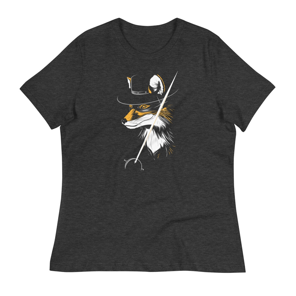 The Fox Women's Signature Tee Hoodie, Sweatshirt | PureTeeCo.com (Image 3)