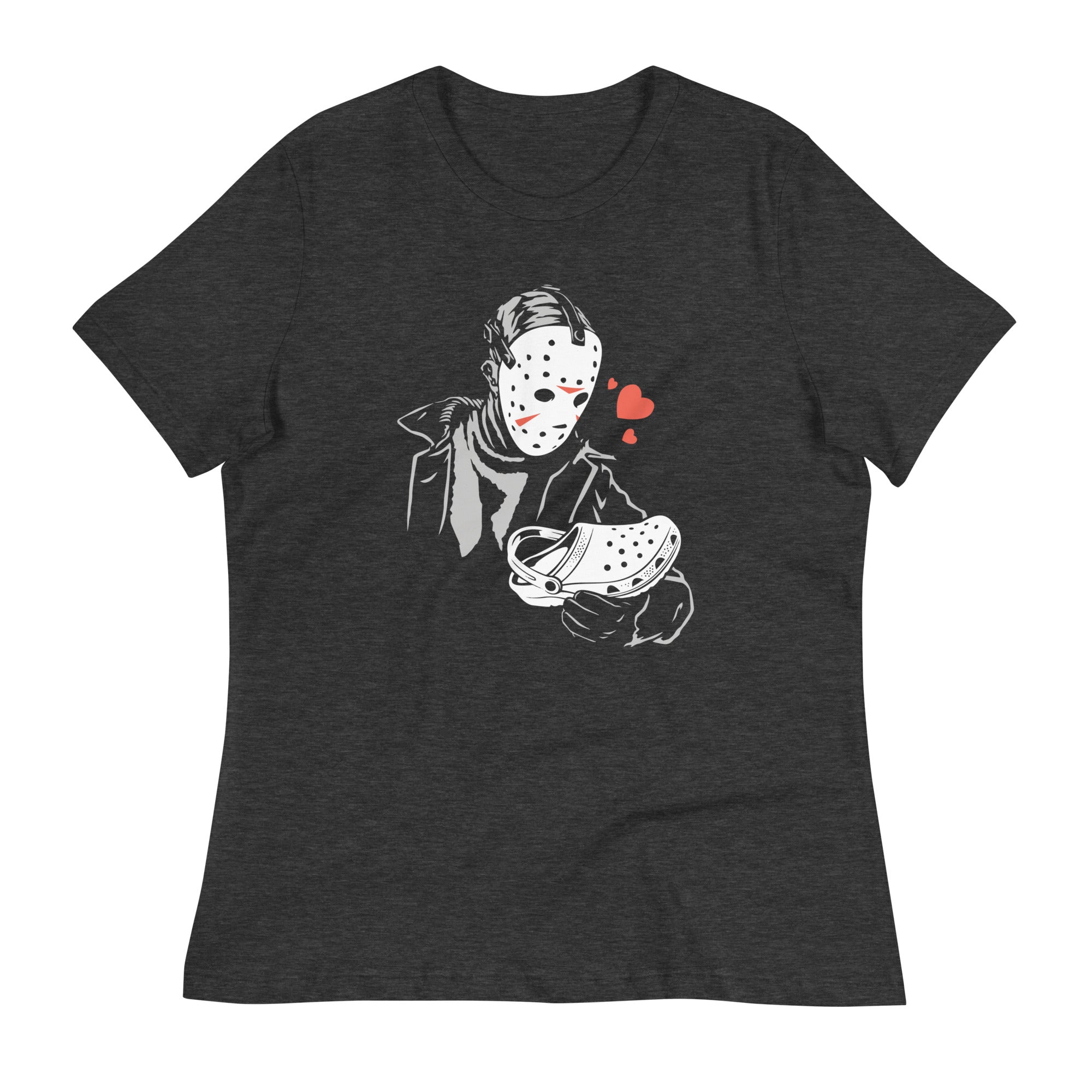 Jason Loves Crocs Women's Signature Tee Hoodie, Sweatshirt | PureTeeCo.com (Image 1)