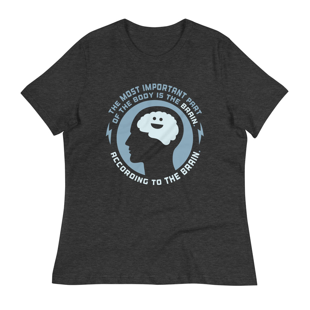 Most Important Part Of The Body Women's Signature Tee Hoodie, Sweatshirt | PureTeeCo.com (Image 3)