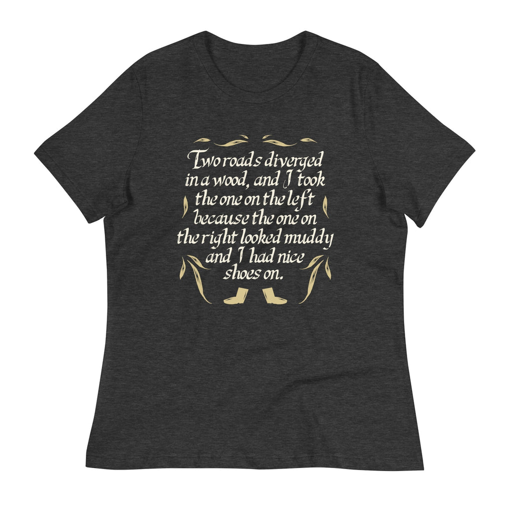 Two Roads Diverged Women's Signature Tee Hoodie, Sweatshirt | PureTeeCo.com (Image 3)
