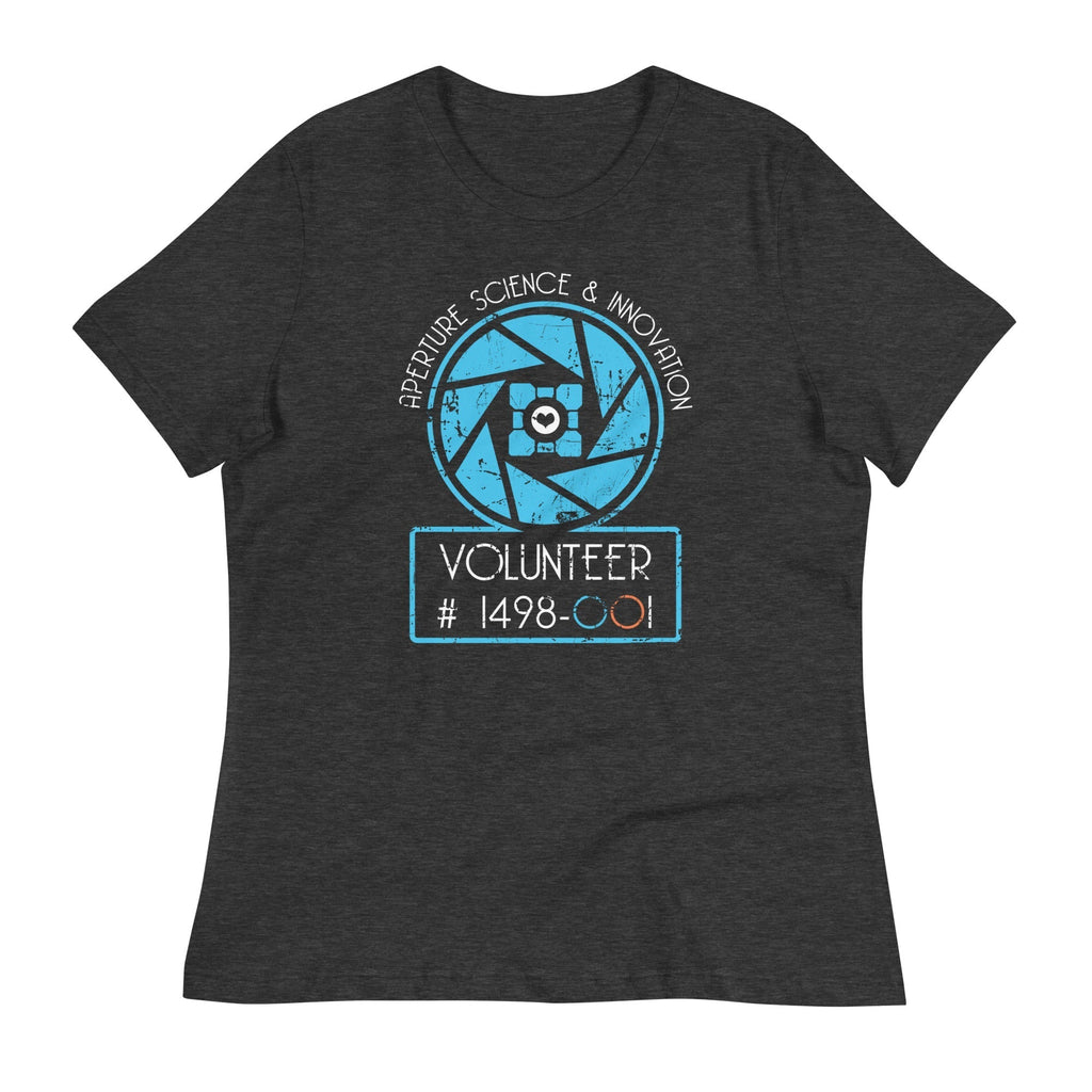 Aperture Science Volunteer Women's Signature Tee Hoodie, Sweatshirt | PureTeeCo.com (Image 3)