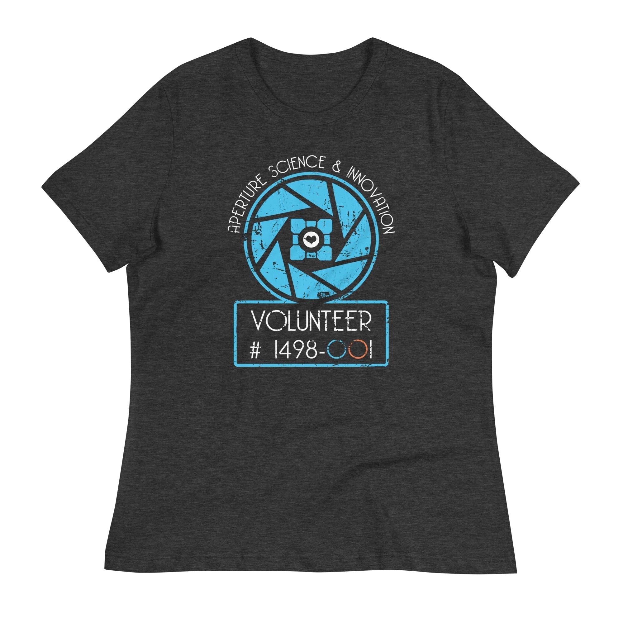 Aperture Science Volunteer Women's Signature Tee Hoodie, Sweatshirt | PureTeeCo.com (Image 3)