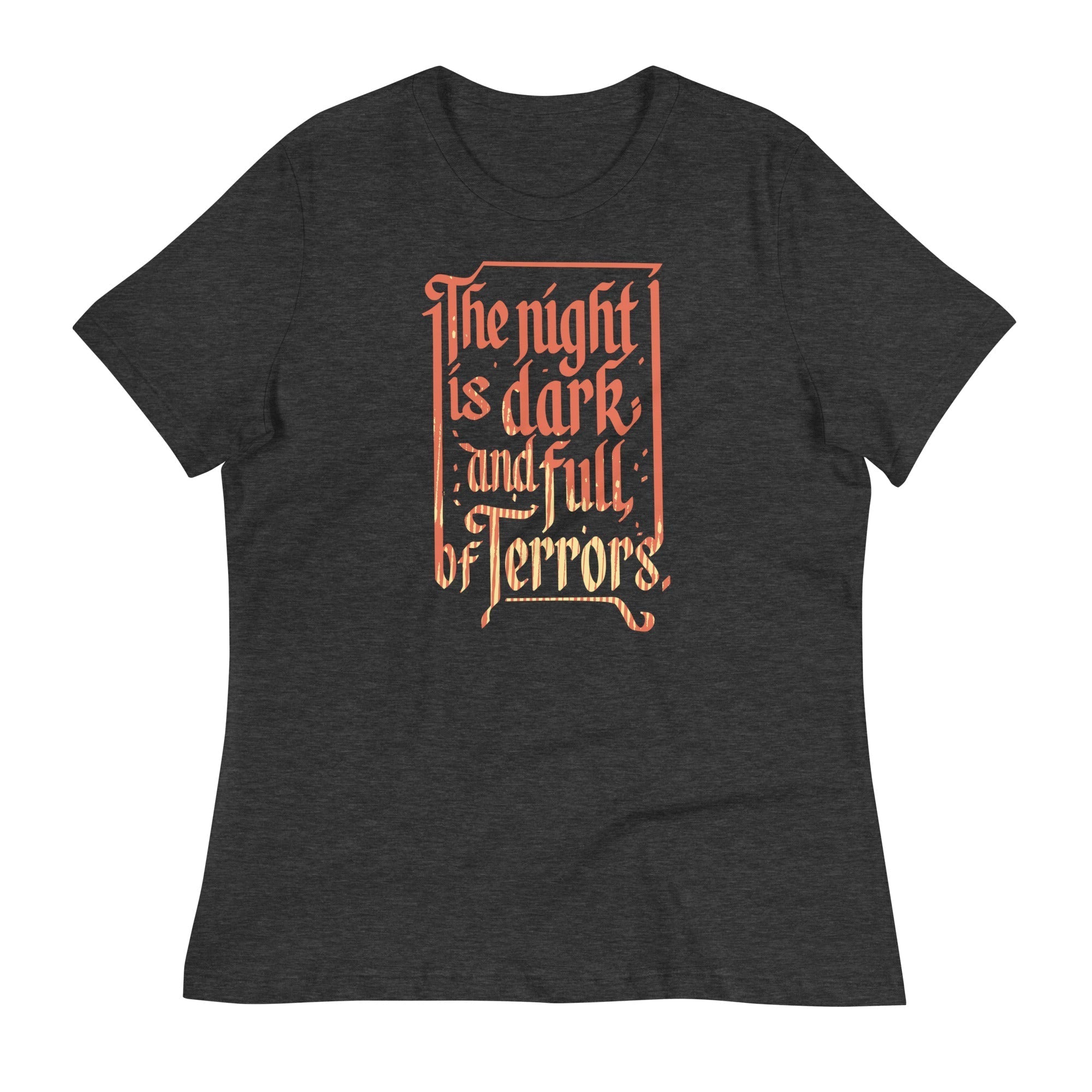 The Night Is Dark And Full Of Terrors Women's Signature Tee Hoodie, Sweatshirt | PureTeeCo.com (Image 3)