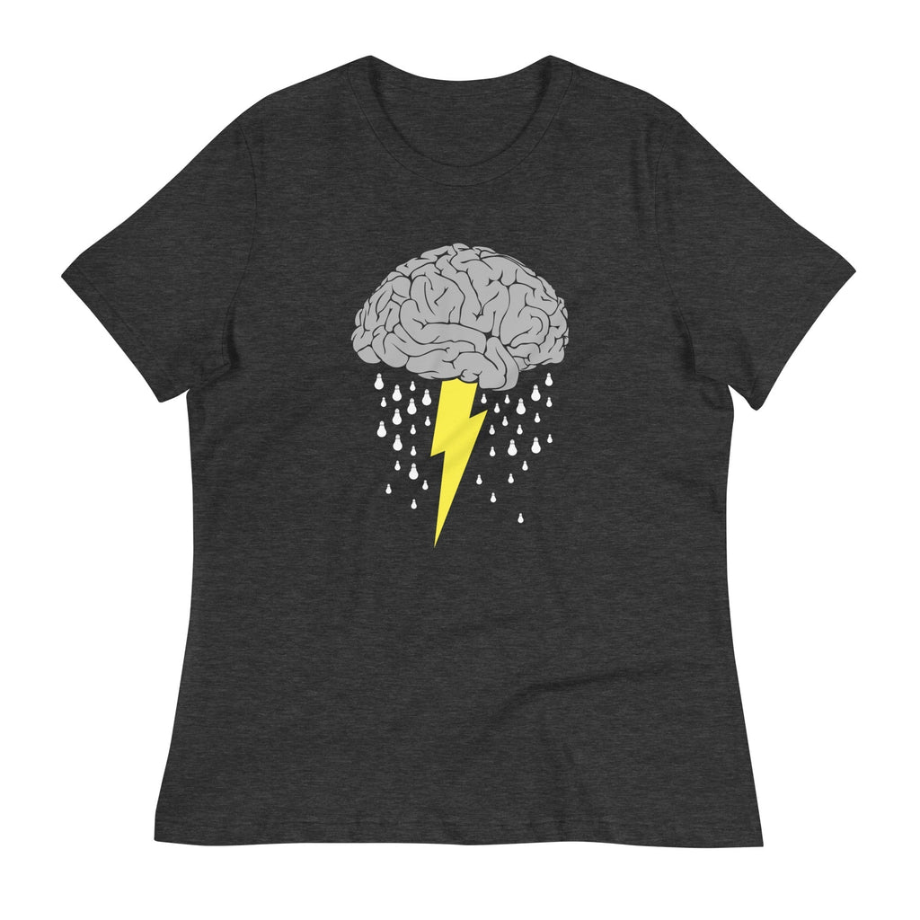 Brainstorm Women's Signature Tee Hoodie, Sweatshirt | PureTeeCo.com (Image 3)