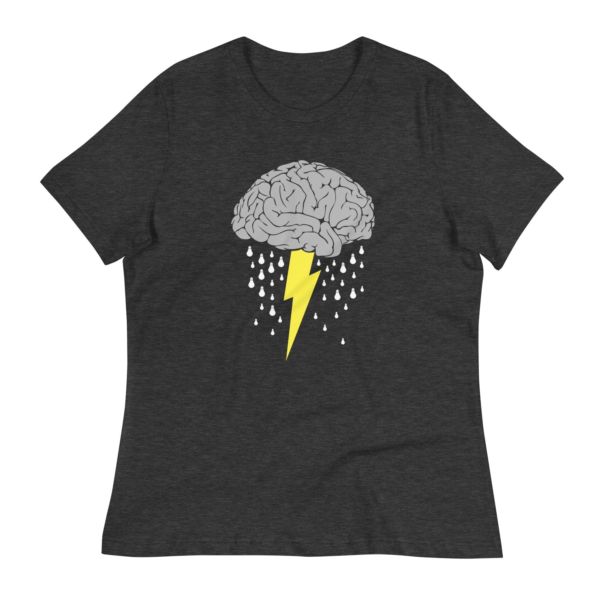 Brainstorm Women's Signature Tee Hoodie, Sweatshirt | PureTeeCo.com (Image 3)