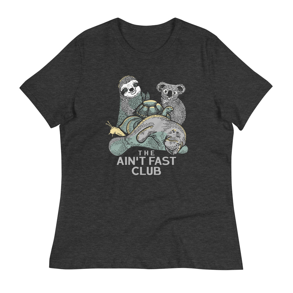 The Ain't Fast Club Women's Signature Tee Hoodie, Sweatshirt | PureTeeCo.com (Image 2)