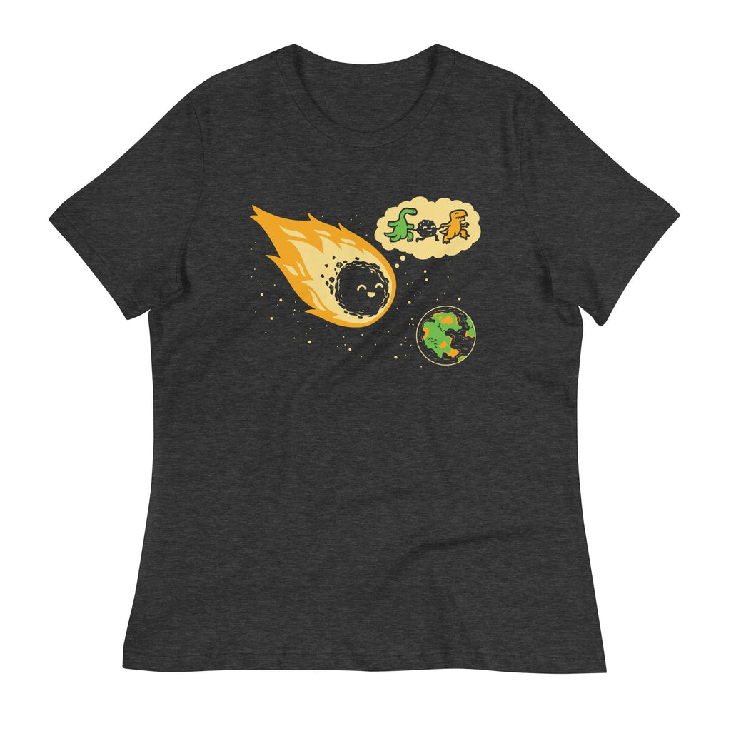 Meteor And Friends Women's Signature Tee Hoodie, Sweatshirt | PureTeeCo.com (Image 3)