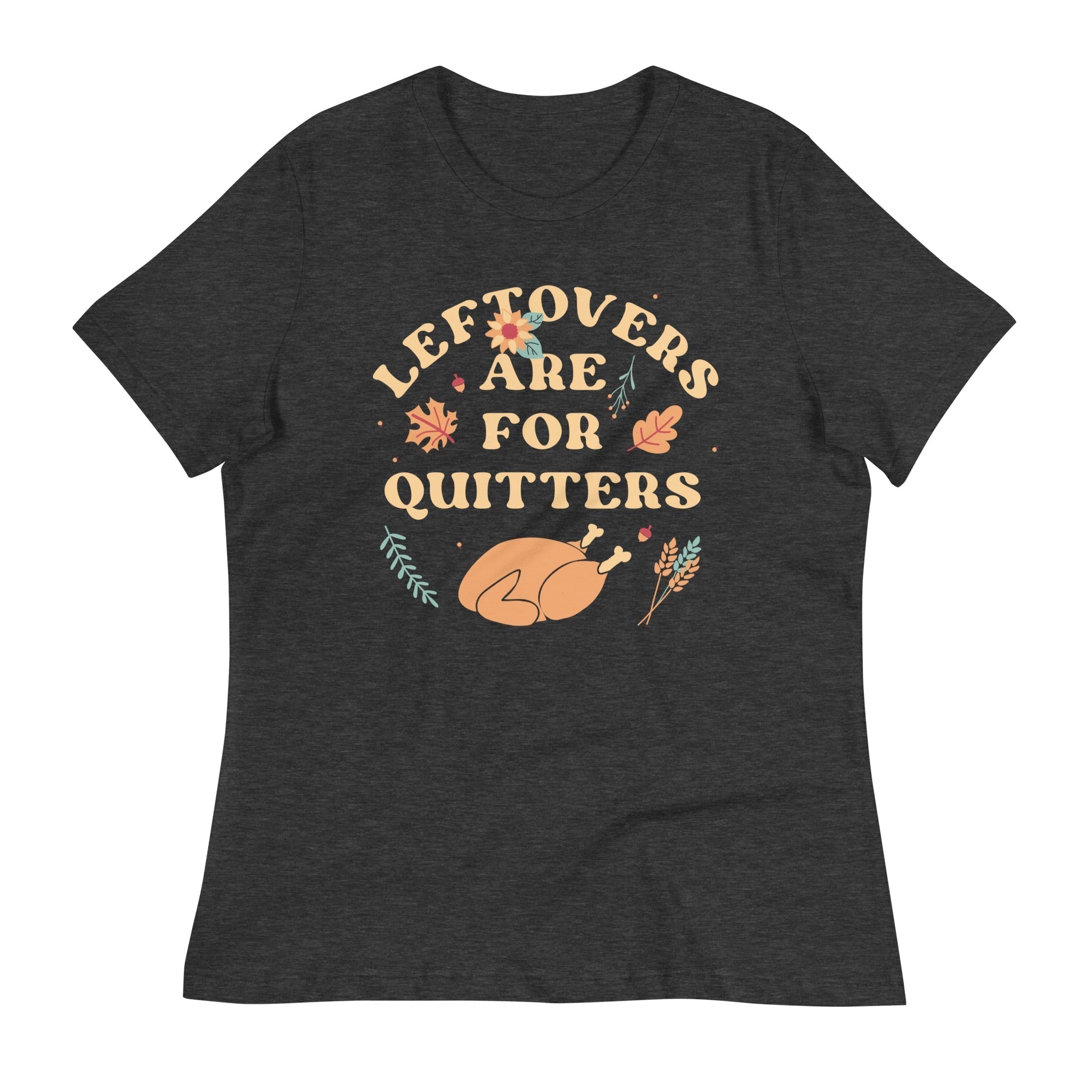 Leftovers Are For Quitters Women's Signature Tee Hoodie, Sweatshirt | PureTeeCo.com (Image 4)