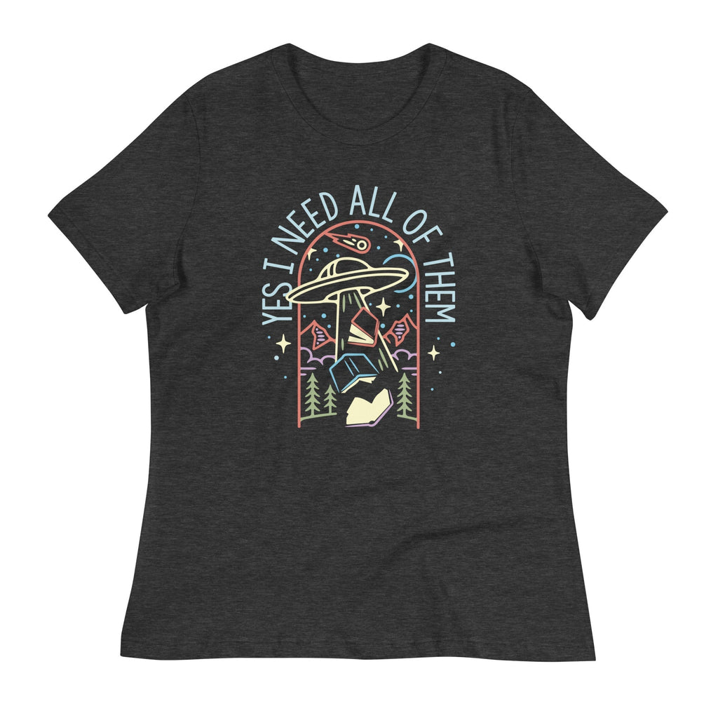 Yes I Need All Of Them Women's Signature Tee Hoodie, Sweatshirt | PureTeeCo.com (Image 1)
