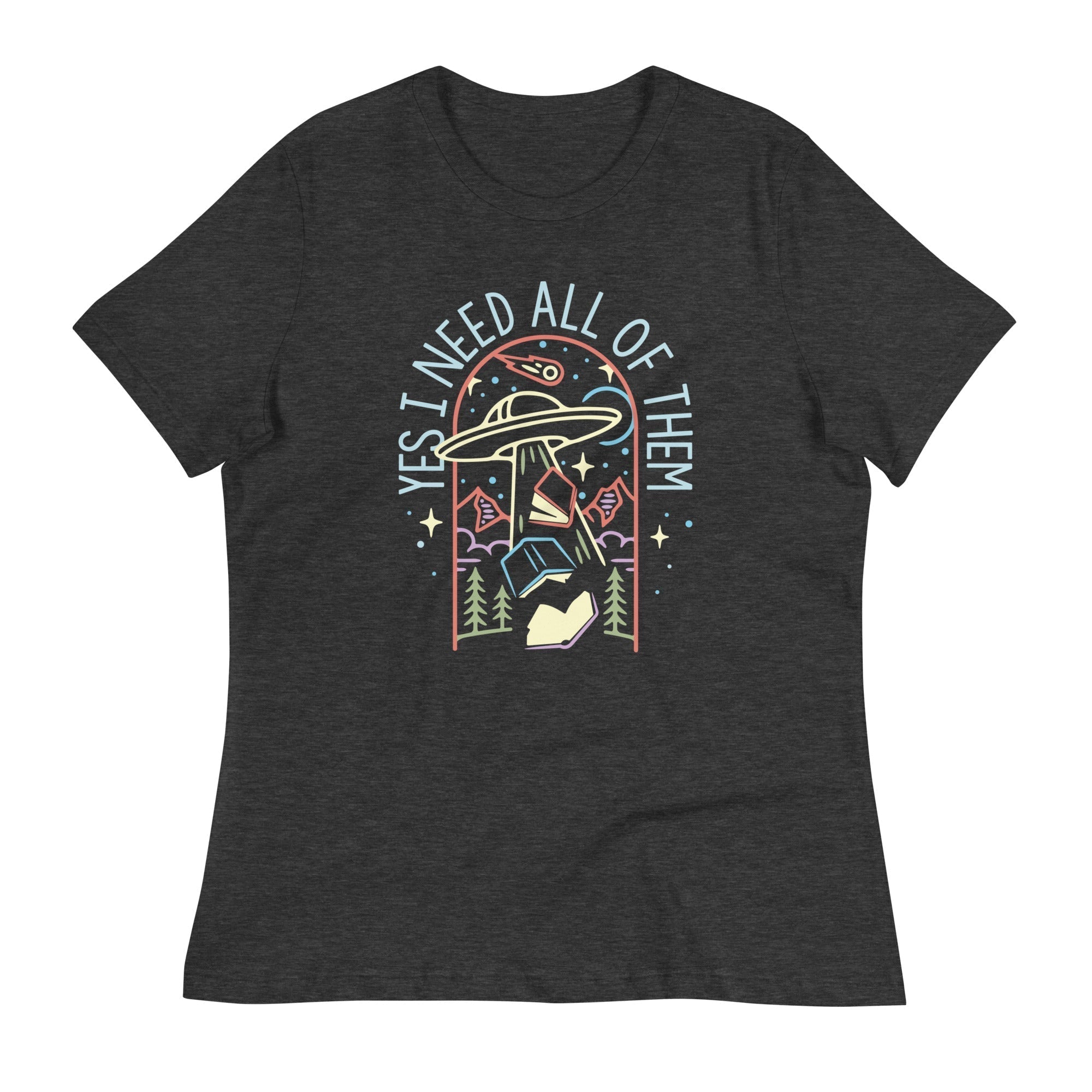 Yes I Need All Of Them Women's Signature Tee Hoodie, Sweatshirt | PureTeeCo.com (Image 1)