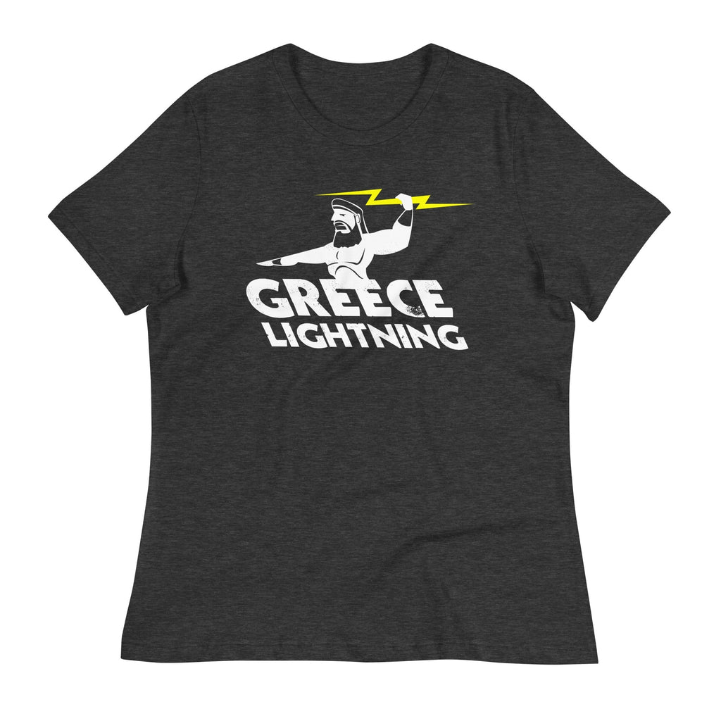 Greece Lightning Women's Signature Tee Hoodie, Sweatshirt | PureTeeCo.com (Image 3)