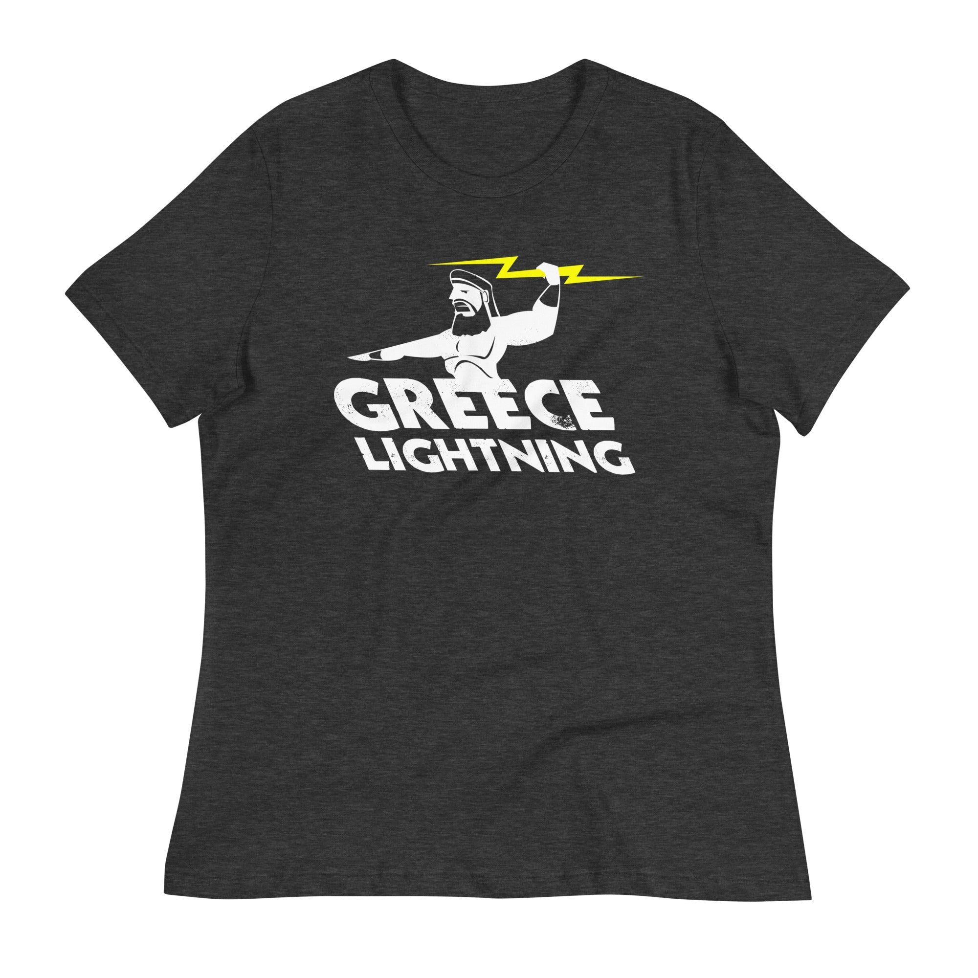 Greece Lightning Women's Signature Tee Hoodie, Sweatshirt | PureTeeCo.com (Image 3)