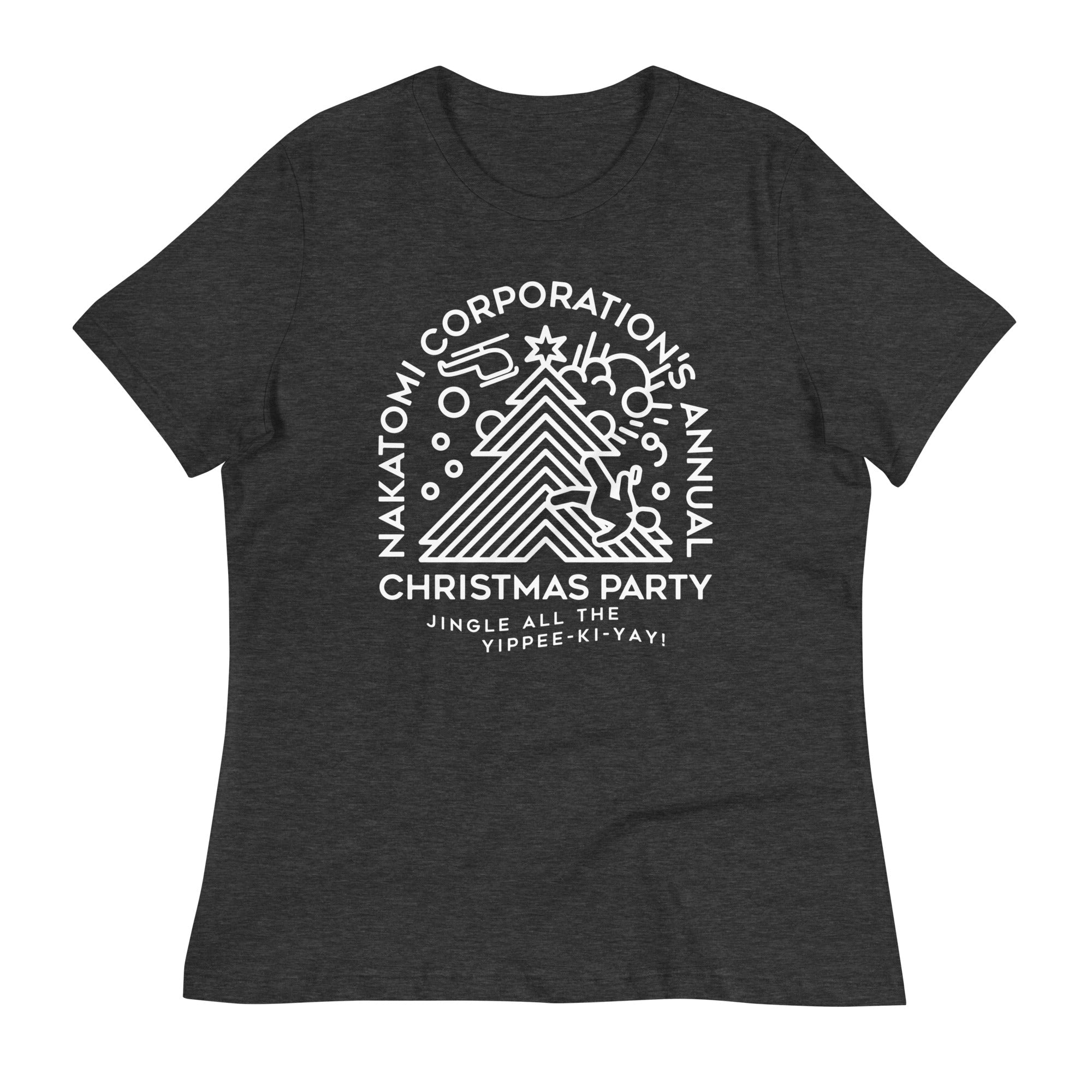 Nakatomi Christmas Party Women's Signature Tee Hoodie, Sweatshirt | PureTeeCo.com (Image 3)