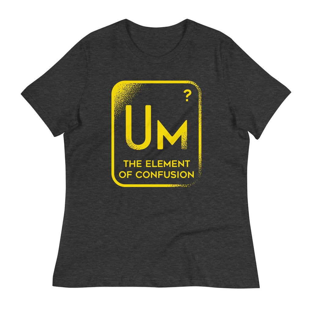 The Element Of Confusion Women's Signature Tee Hoodie, Sweatshirt | PureTeeCo.com (Image 3)