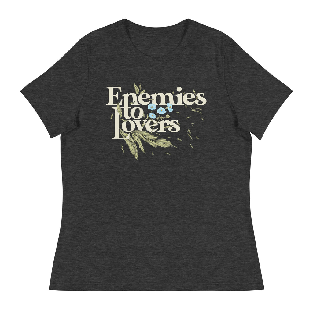 Enemies To Lovers Women's Signature Tee Hoodie, Sweatshirt | PureTeeCo.com (Image 1)